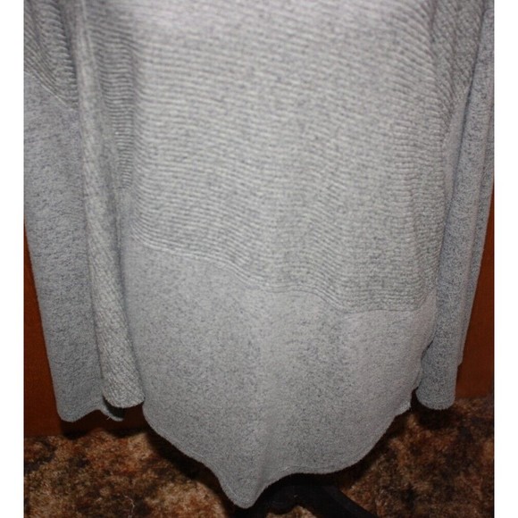 One Park Ave Women's Ribbed Sweater Tunic Sz Plus 2X Green LS Soft - Picture 3 of 8